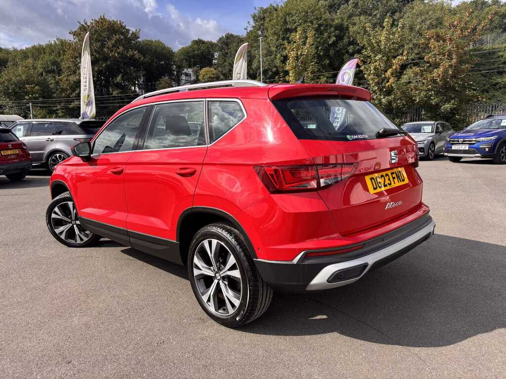 Seat Ateca 1.5 Tsi Evo Se Technology Dsg Red #6