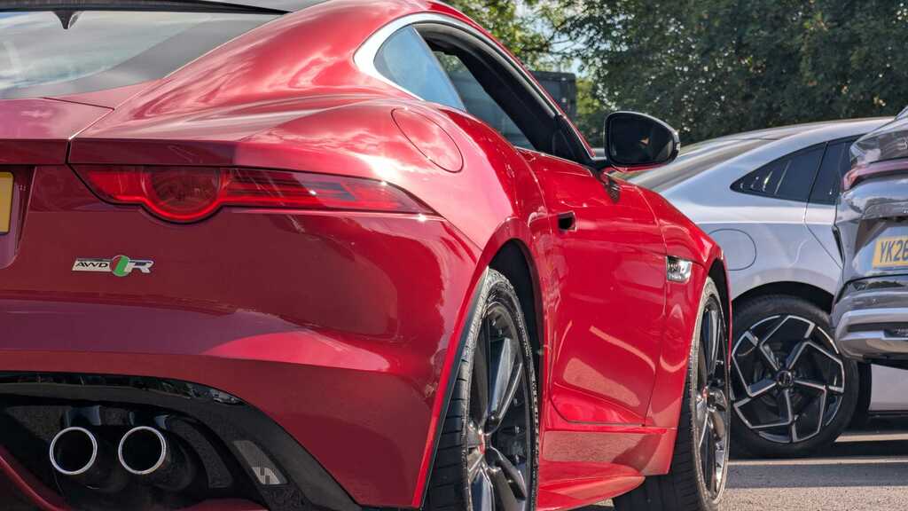 Jaguar F-Type 3.0L V6 Spanoramic Roofsports Exhaust White #21