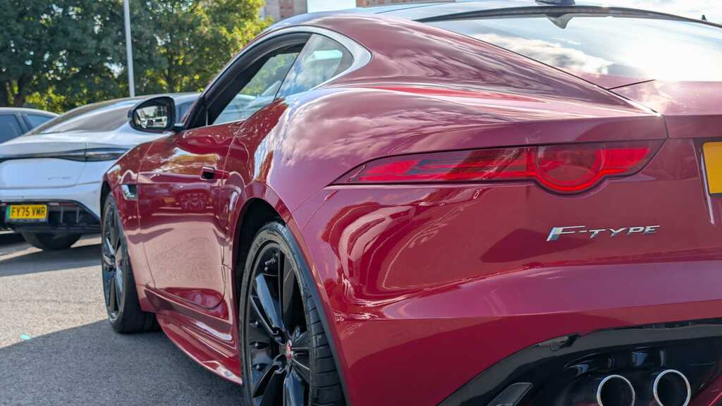 Jaguar F-Type 3.0L V6 Spanoramic Roofsports Exhaust White #22