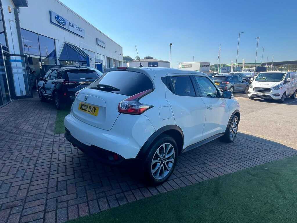 Nissan Juke 1.2 Dig-t Tekna Suv Euro 6 Ss White #4