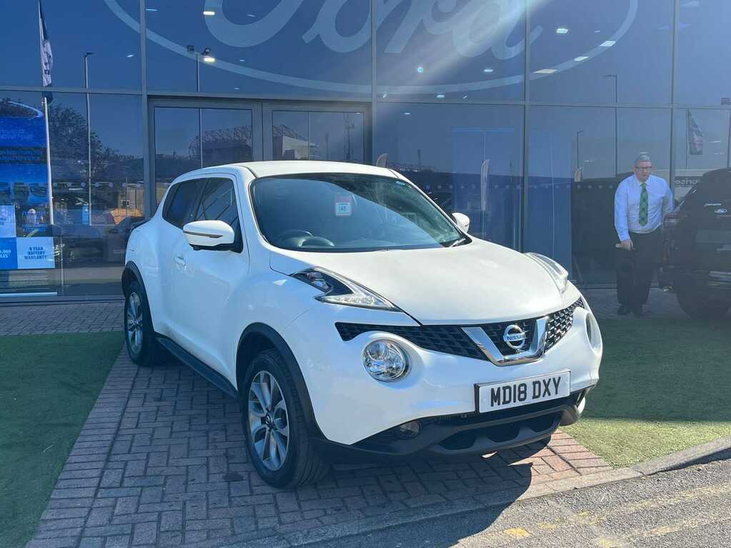 Nissan Juke 1.2 Dig-t Tekna Suv Euro 6 Ss White