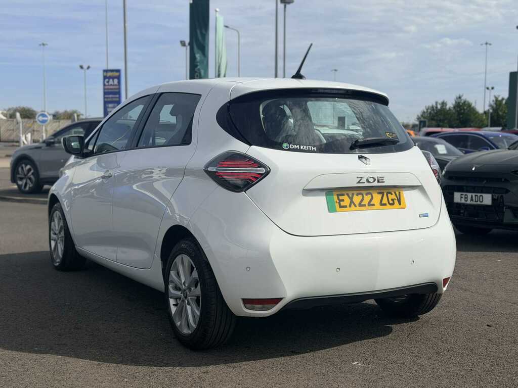 Renault Zoe 80Kw Iconic R110 50Kwh Rapid Charge White #3