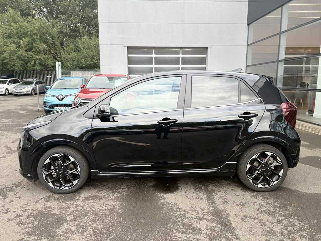 Kia Picanto 1.0 Gt-line S YA75VTC Black #4