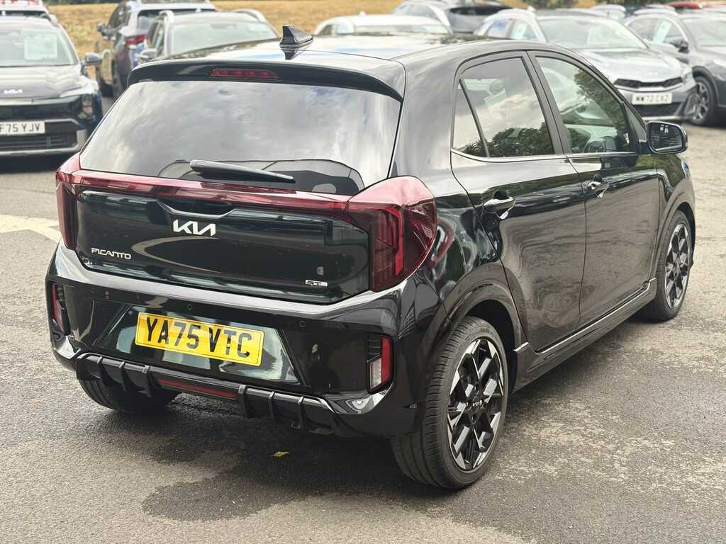 Kia Picanto 1.0 Gt-line S YA75VTC Black #6