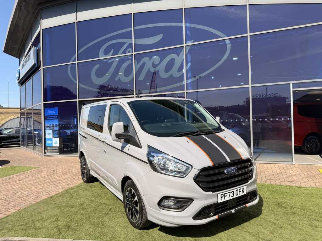 Ford Transit Custom 2.0 Ecoblue 170Ps Low Roof Dcab Sport Van Grey