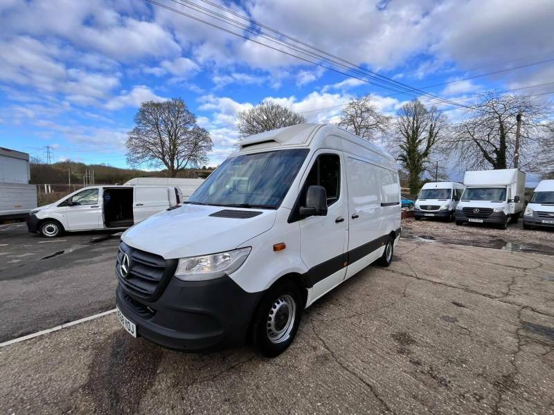Mercedes-Benz Sprinter 2.1 314 Cdi G-tronic Rwd L2 Mwb White #2
