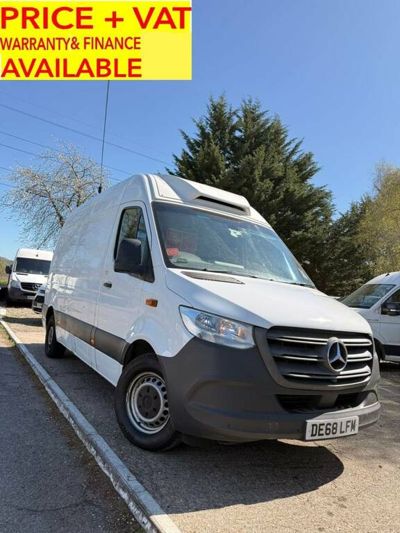 Mercedes-Benz Sprinter 2.1 314 Cdi G-tronic Rwd L2 Mwb White