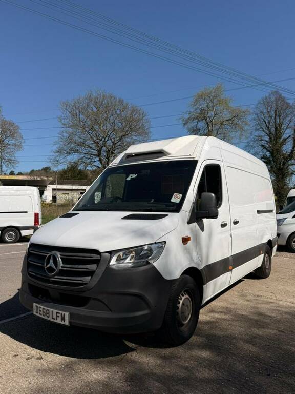 Mercedes-Benz Sprinter 2.1 314 Cdi G-tronic Rwd L2 Mwb White #2