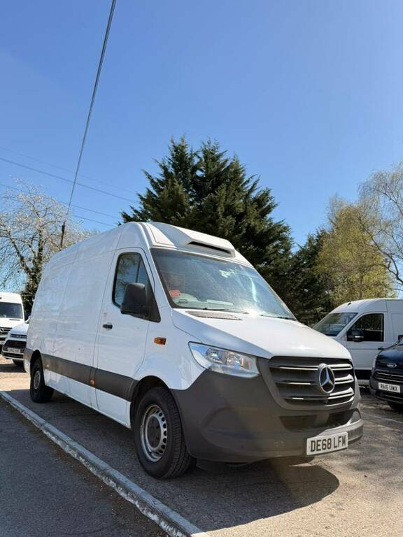 Mercedes-Benz Sprinter 2.1 314 Cdi G-tronic Rwd L2 Mwb White #3