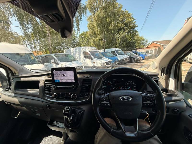 Ford Transit Custom L2 H2 Tdci 130 Ps Lwb High Roof Leader Premium 320 White #16