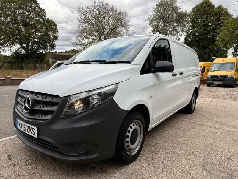 Mercedes-Benz Vito 2.1 114 Cdi Bluetec Rwd L2 Lwb Aircon White #2