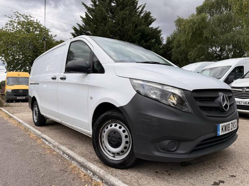 Mercedes-Benz Vito 2.1 114 Cdi Bluetec Rwd L2 Lwb Aircon White #3