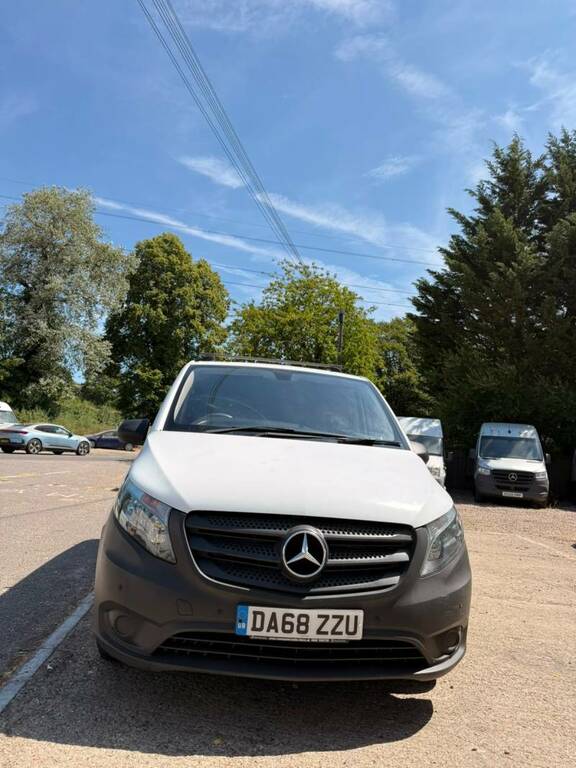 Mercedes-Benz Vito 1.6 111 Cdi Fwd L2 Lwb White #4