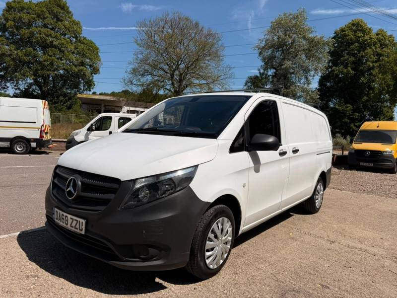 Mercedes-Benz Vito 1.6 111 Cdi Fwd L2 Lwb White #2