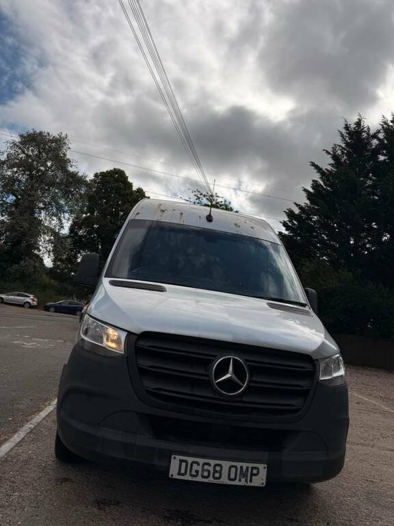 Mercedes-Benz Sprinter 2.1 314 Cdi Rwd L2 Mwb Aircon Rev Cam Silver #4