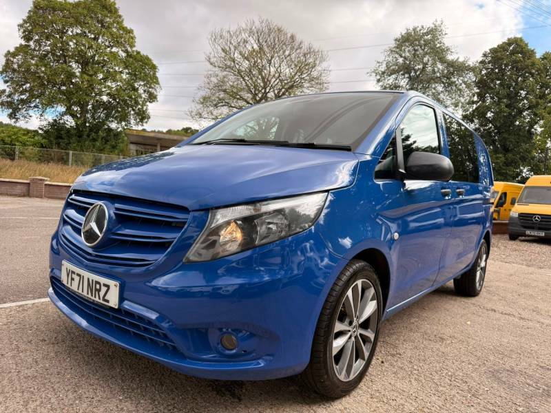 Mercedes-Benz Vito 2.0 114 Cdi Progressive Crew Van G-tronic Rwd No Blue #2