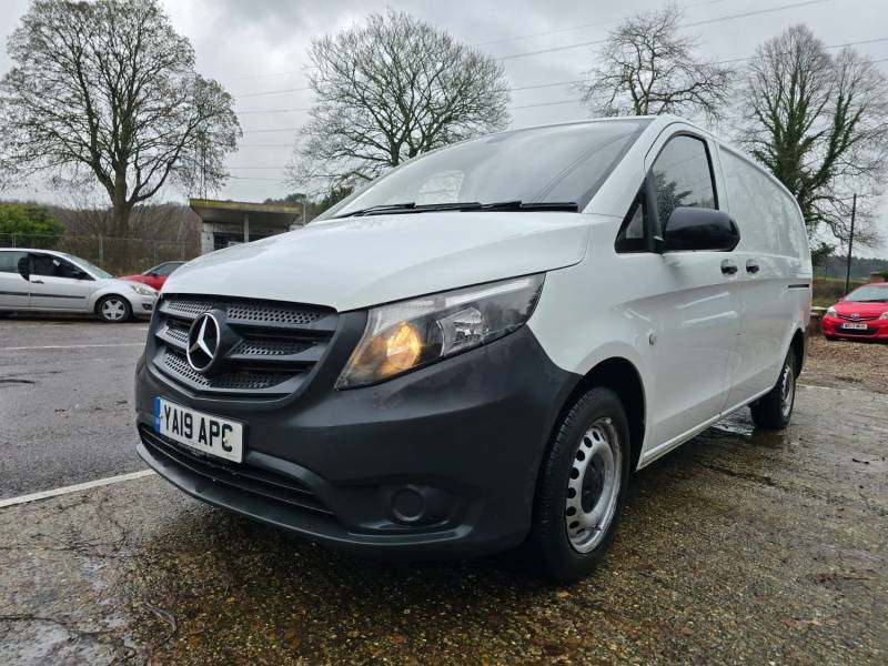 Mercedes-Benz Vito 1.6 111 Cdi Fwd L2 Lwb Euro 6 White #2