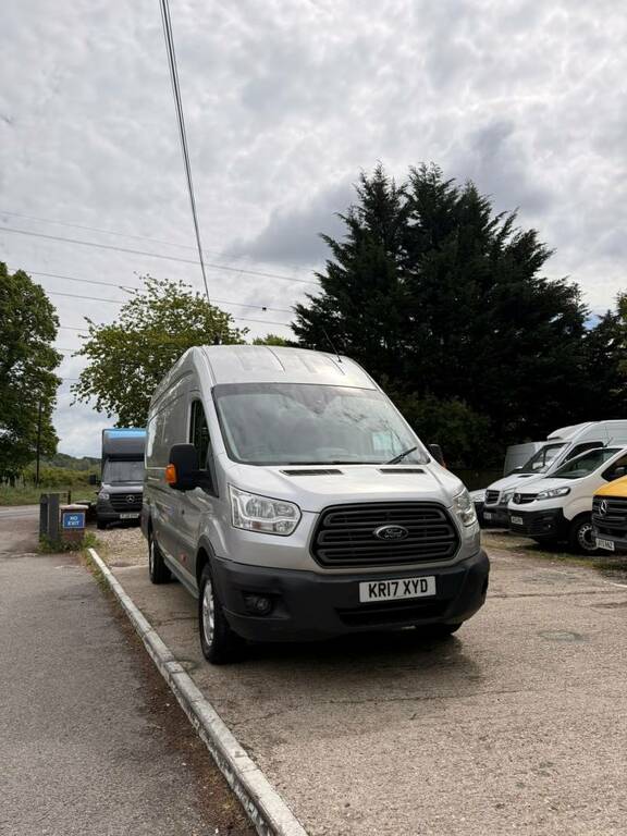 Ford Transit Custom 2.0 350 Ecoblue Rwd L4 Xlwb No Vat Silver #2