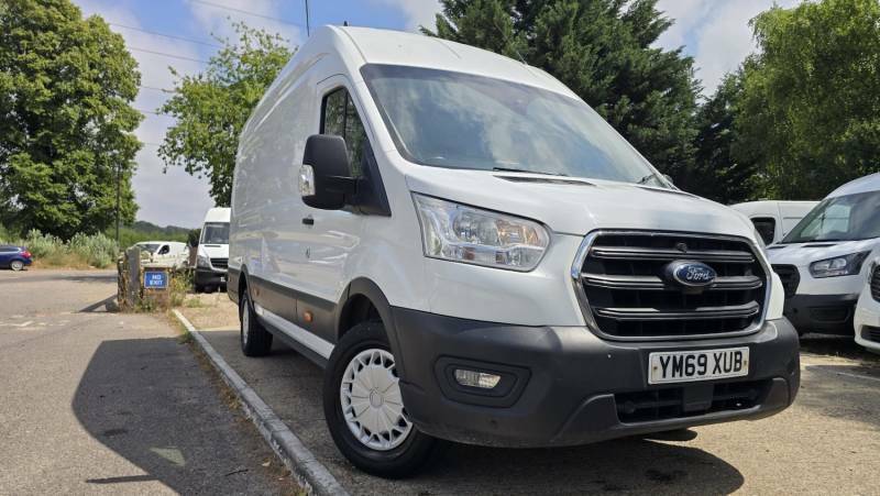 Ford Transit Custom 2.0 350 Ecoblue Trend L4 Xlwb Aircon No Vat - 20 YM69XUB White #3