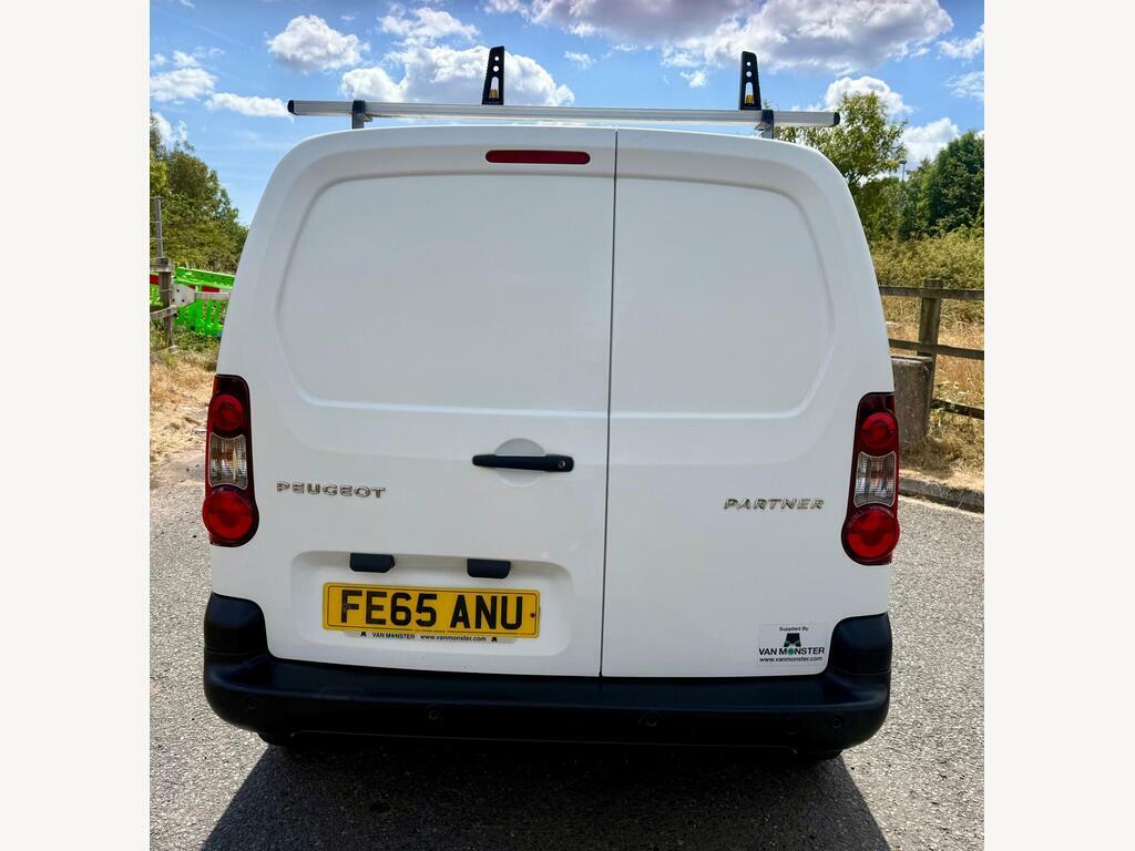 Peugeot Partner 1.6 Hdi 850 Professional L1 White #6