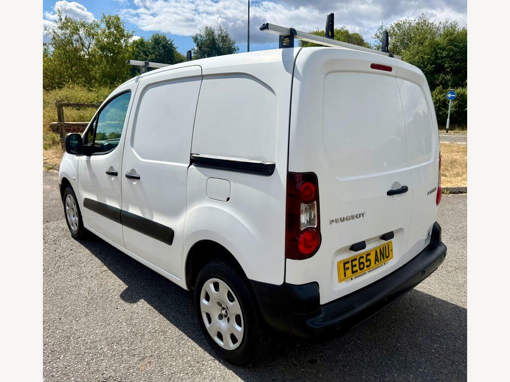Peugeot Partner 1.6 Hdi 850 Professional L1 White #5