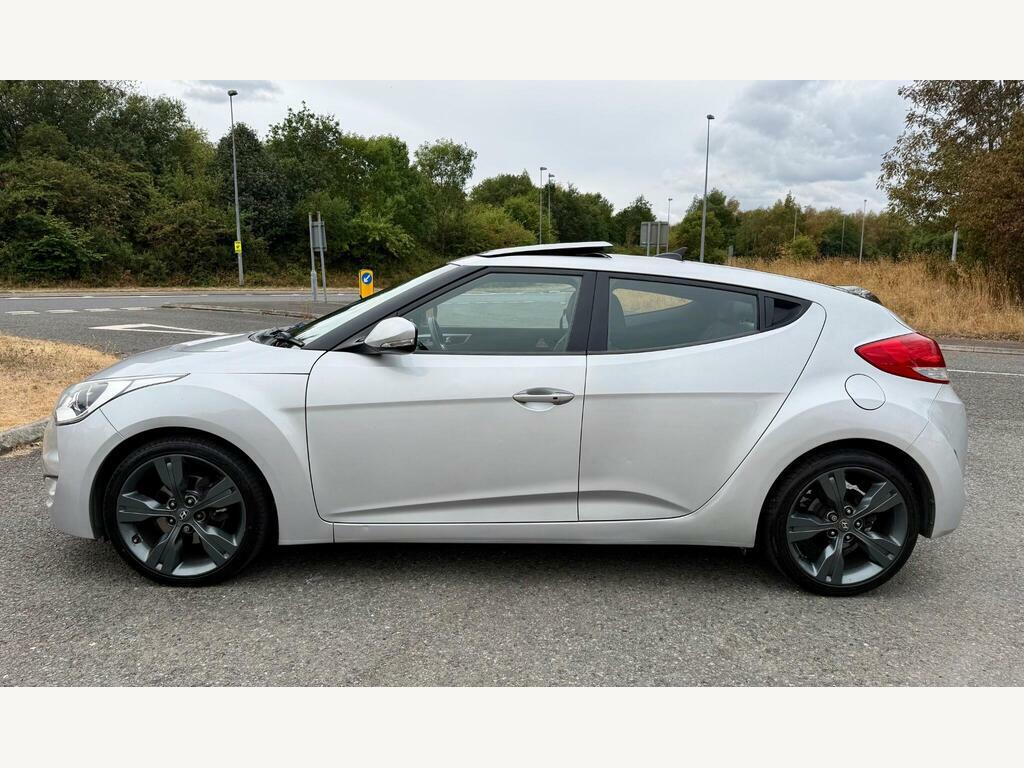 Hyundai Veloster 1.6 Gdi Sport Euro 5 RE12UJO Silver #4