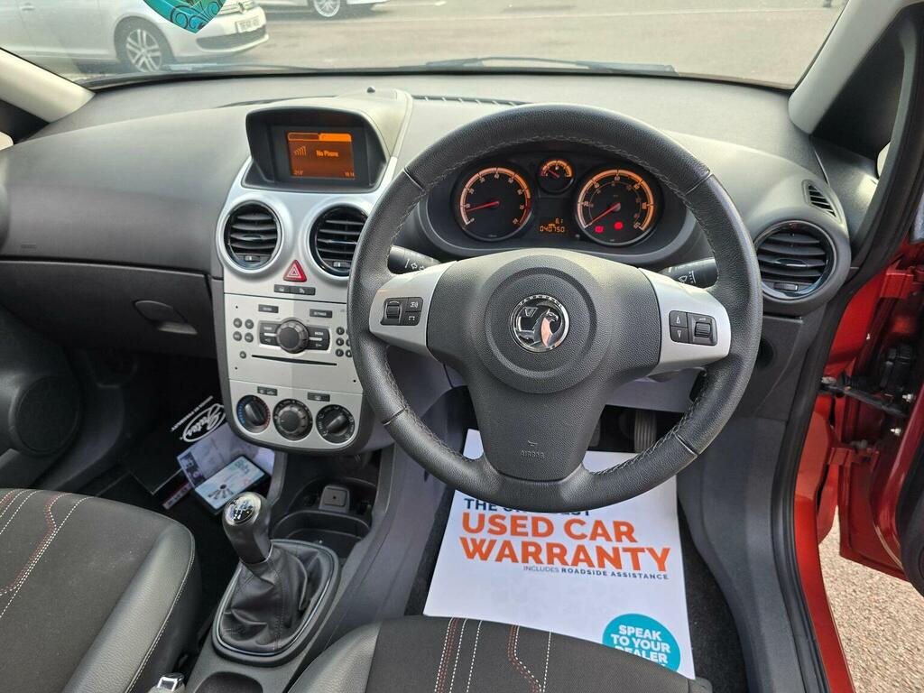 Vauxhall Corsa Hatchback 1.2 16V Active Euro 5 Ac 201362 Orange #3