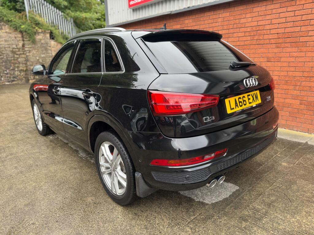 Audi Q3 2.0 Tdi S Line Edition Suv LA66EXM Black #6
