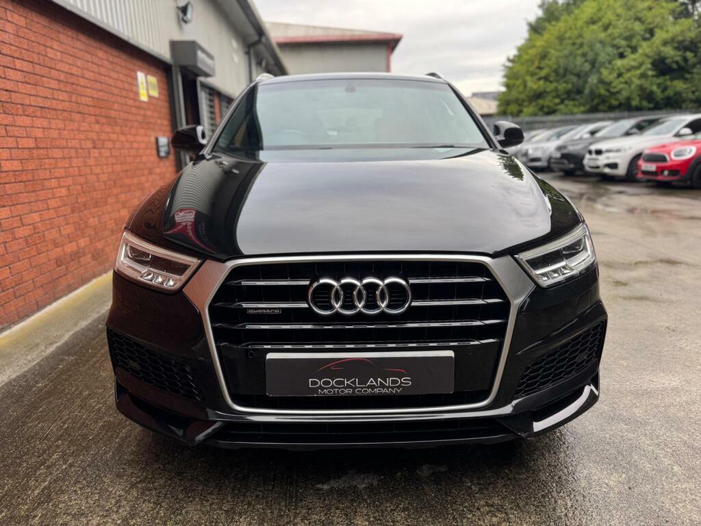 Audi Q3 2.0 Tdi S Line Edition Suv LA66EXM Black #2