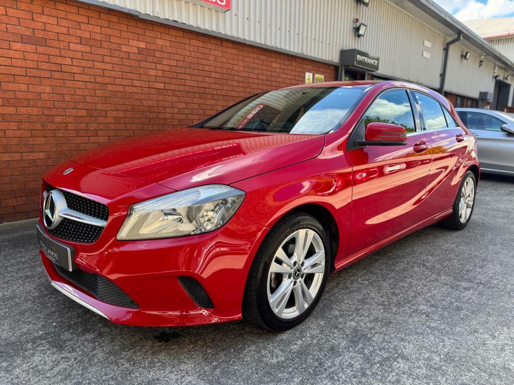 Mercedes-Benz A Class 1.5 A180d Sport Euro 6 S S Red