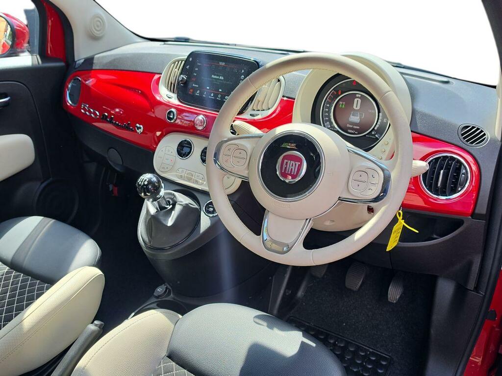 Fiat 500C 1.0 Mild Hybrid Red Grey #9