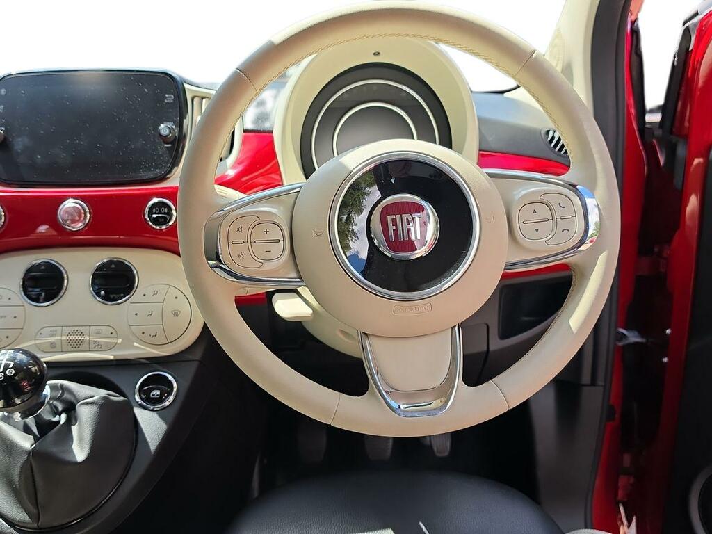Fiat 500C 1.0 Mild Hybrid Red Grey #11