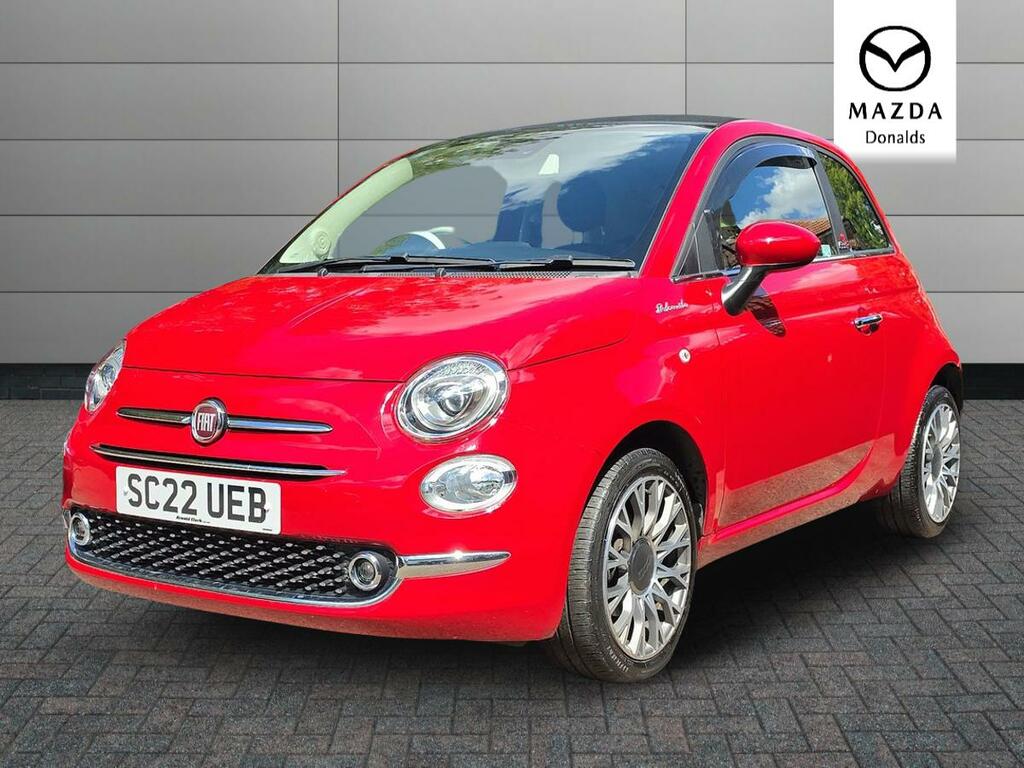 Fiat 500C 1.0 Mild Hybrid Red Grey #7