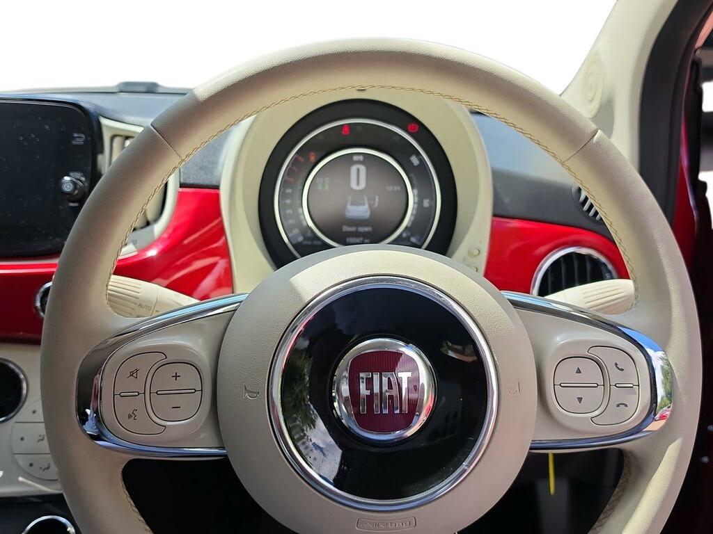 Fiat 500C 1.0 Mild Hybrid Red Grey #12