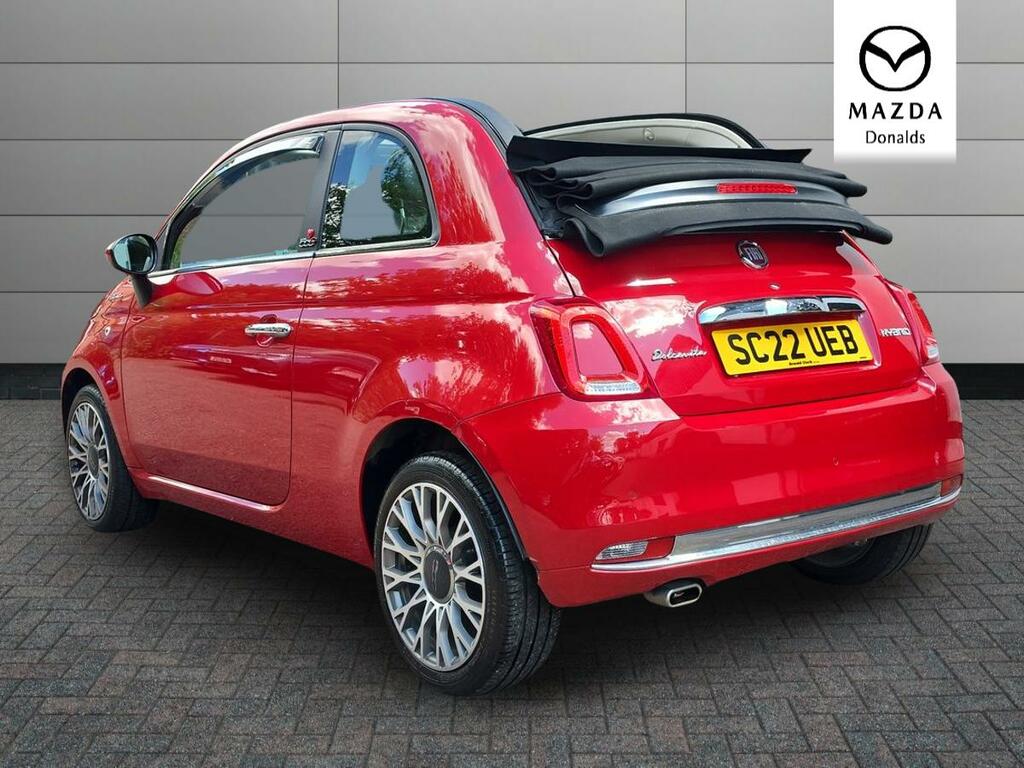 Fiat 500C 1.0 Mhev Dolcevita Plus Euro 6 Ss Red #5