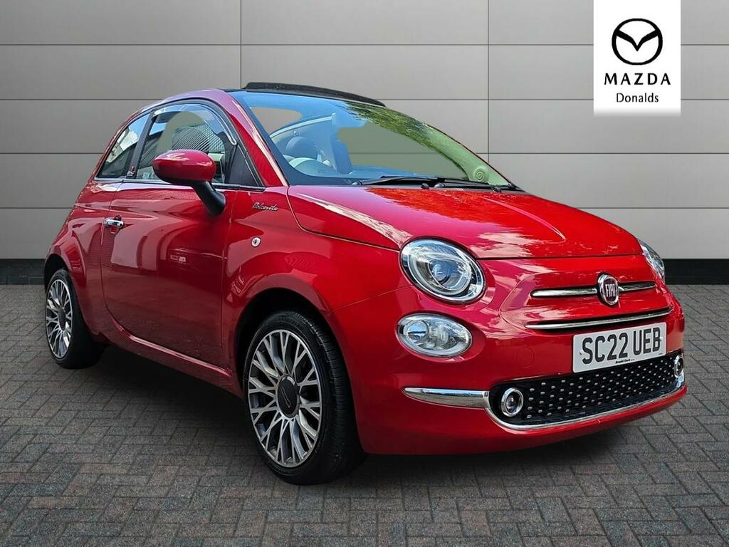 Fiat 500C 1.0 Mhev Dolcevita Plus Euro 6 Ss Red