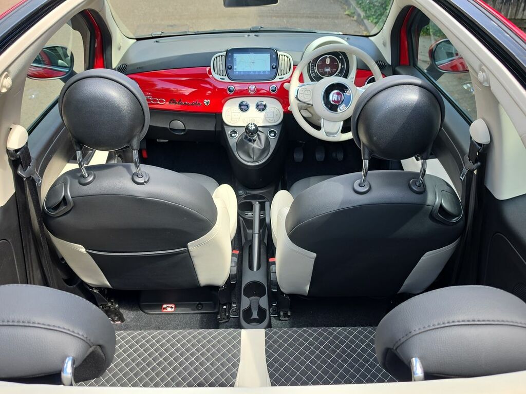 Fiat 500C 1.0 Mild Hybrid Red Grey #22