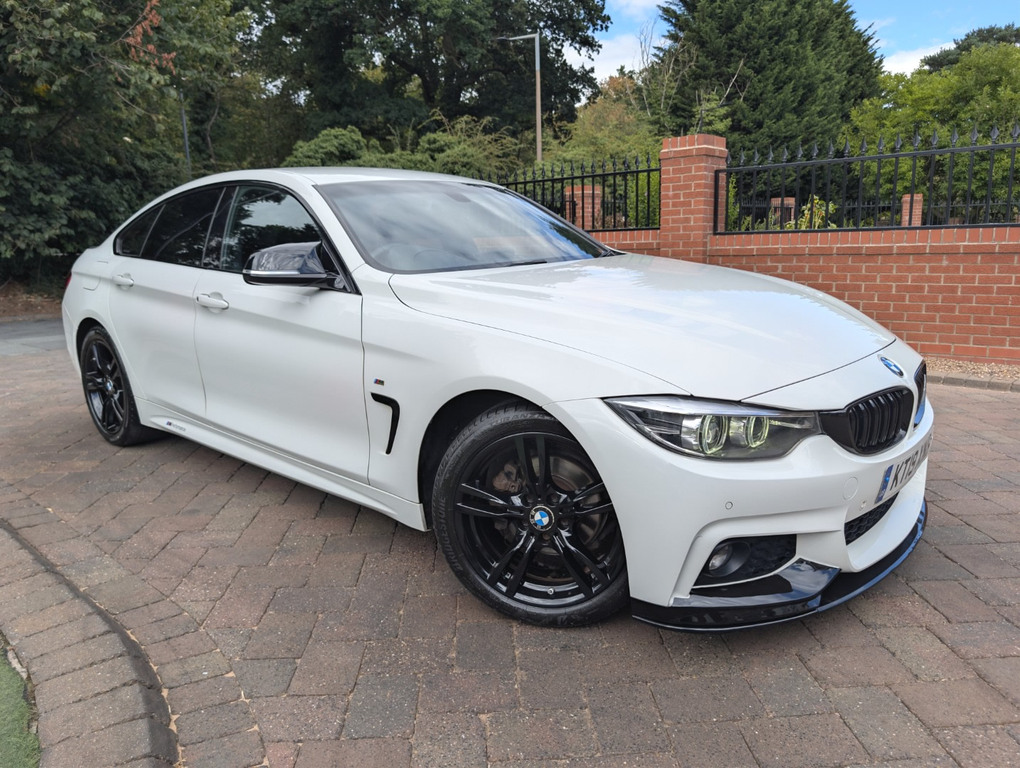 BMW 4 Series Gran Coupe 2.0 Gran Coupe M Sport White #2