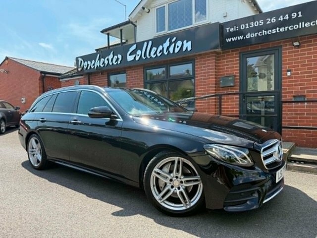 Mercedes-Benz E Class 2.0 E220d Amg Line Premium Estate G-t Black