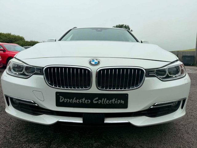 BMW 3 Series Touring Luxury 2.0L White #2