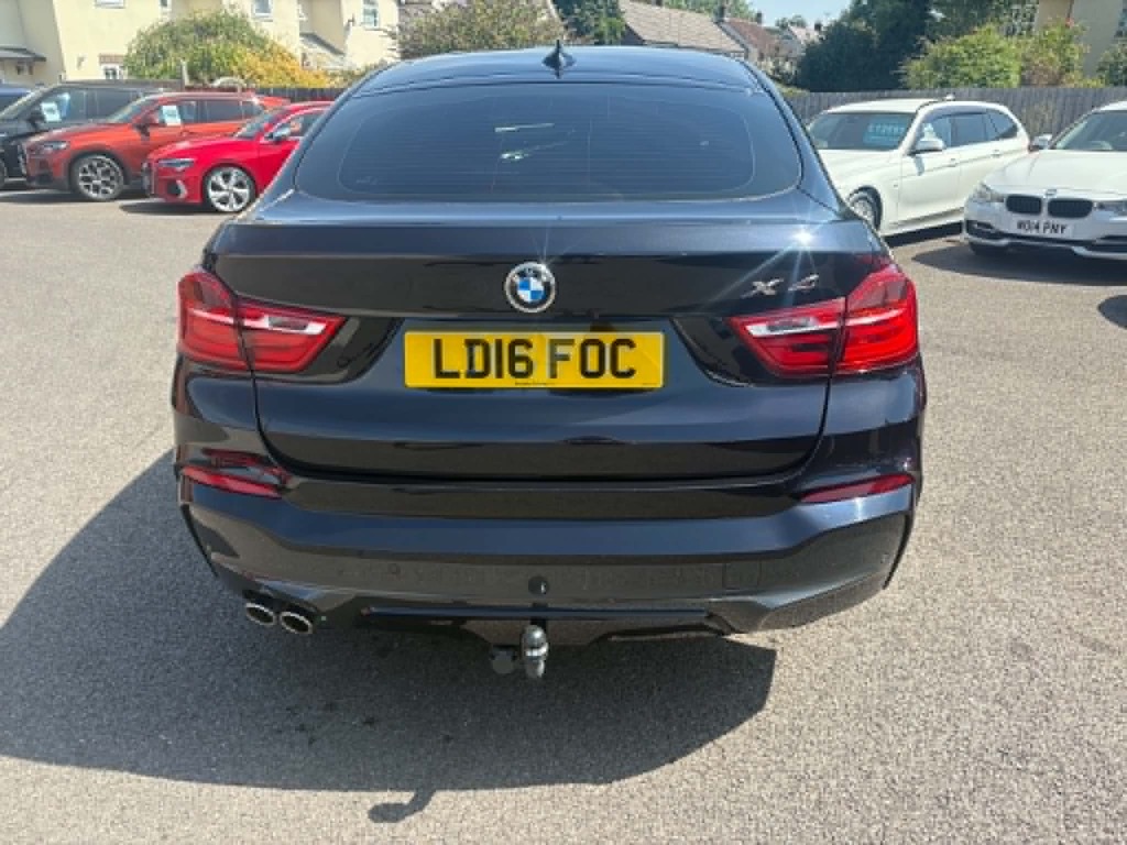 BMW X4 2.0L Xdrive20d M Sport 188 Bhp Black #11