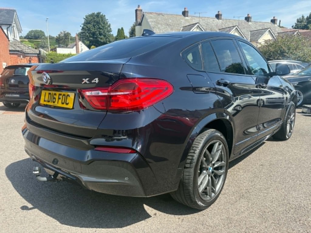 BMW X4 2.0L Xdrive20d M Sport 188 Bhp Black #13
