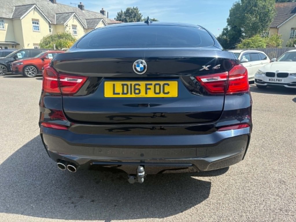 BMW X4 2.0L Xdrive20d M Sport 188 Bhp Black #27