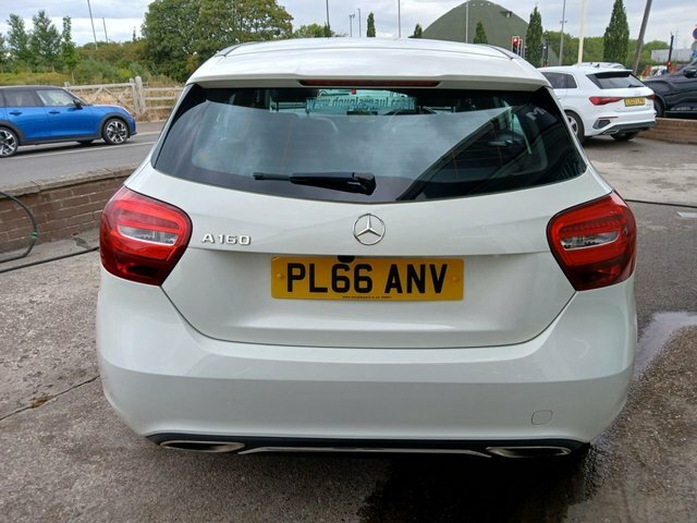 Mercedes-Benz A Class 1.6 A160 Sport Hatchback Euro 6 PL66ANV Black #4