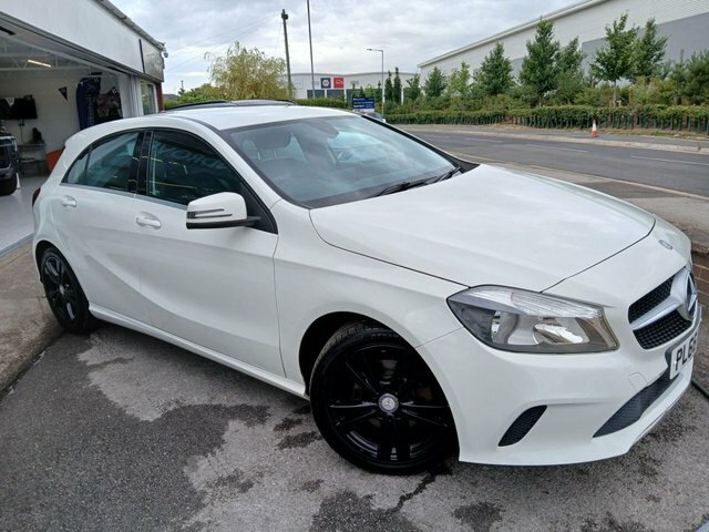 Mercedes-Benz A Class 1.6 A160 Sport Hatchback Euro 6 PL66ANV Black #2