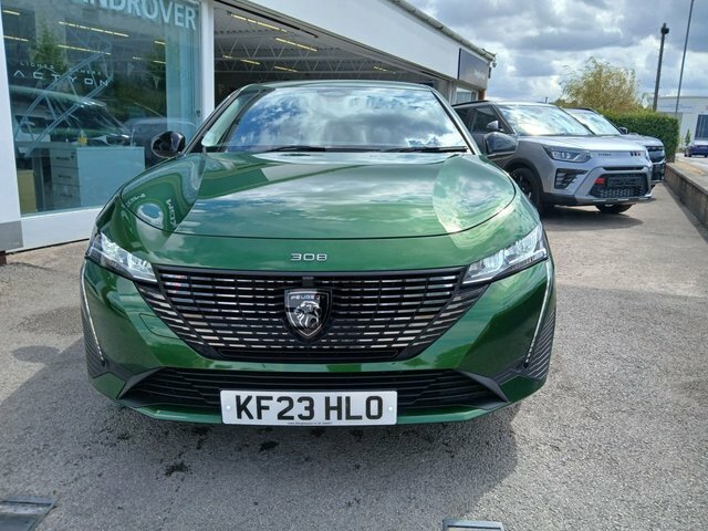 Peugeot 308 1.6 12.4Kwh Allure Premium Hatchback Pl Green #2