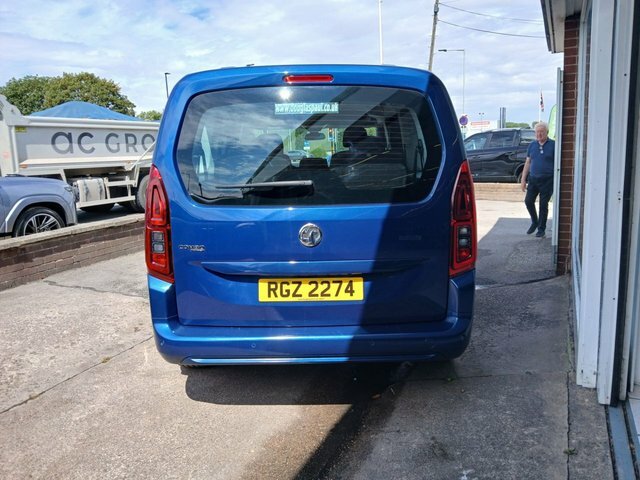 Vauxhall Combo Life 1.5 Turbo D Blueinjection Energy XL Mpv Blue #4