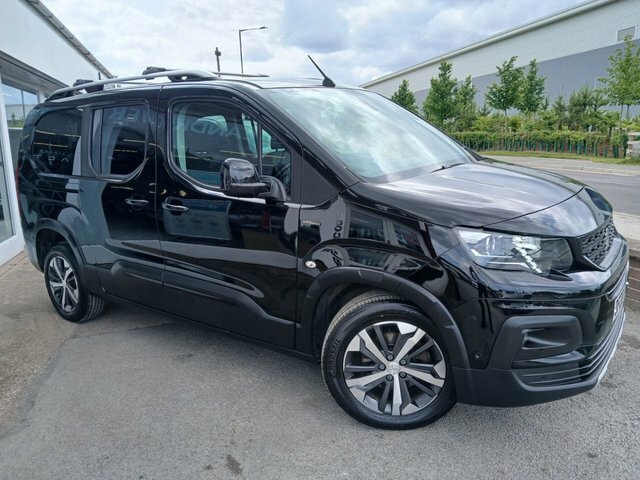 Peugeot Rifter 1.5 Bluehdi Gt Line Long Mpv Eat Euro 6 Black #3