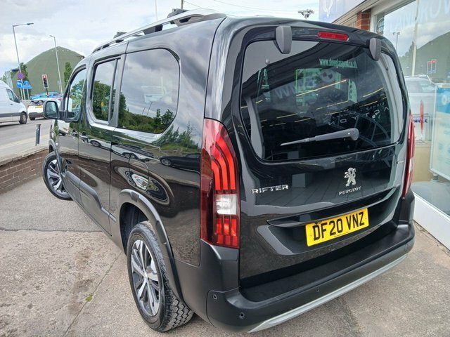 Peugeot Rifter 1.5 Bluehdi Gt Line Long Mpv Eat Euro 6 Black #4