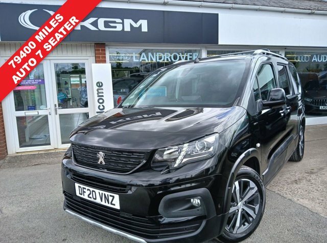 Peugeot Rifter 1.5 Bluehdi Gt Line Long Mpv Eat Euro 6 Black